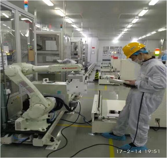 川崎第七軸機器人應用